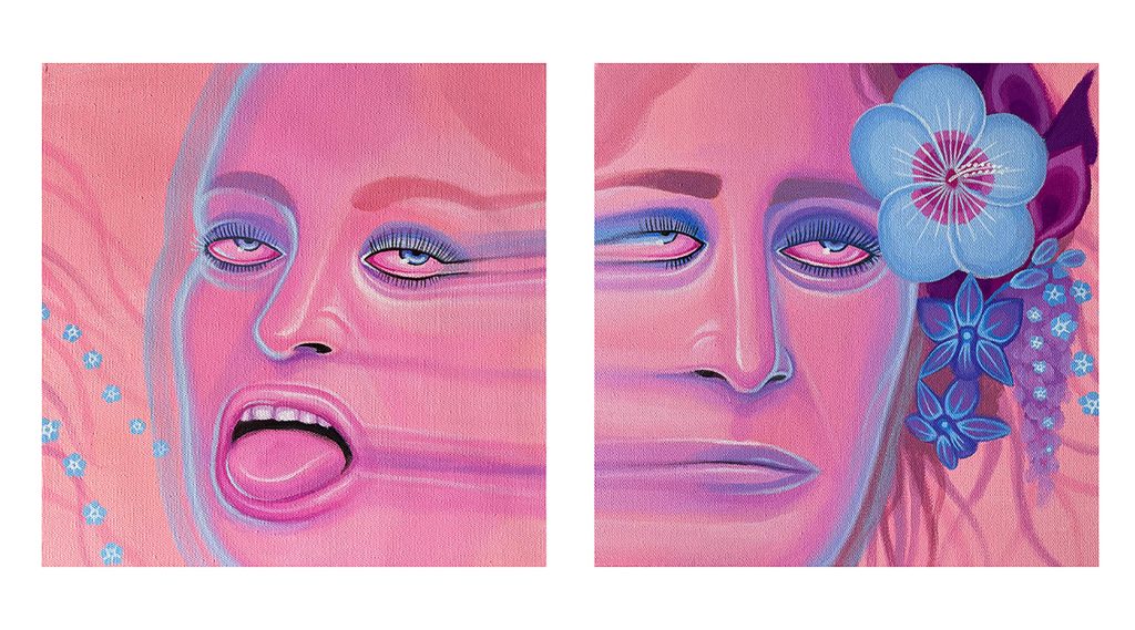 High and Low
2023
Acrylic on canvas
Diptych (each panel is 12 x 12 inches)
$2400